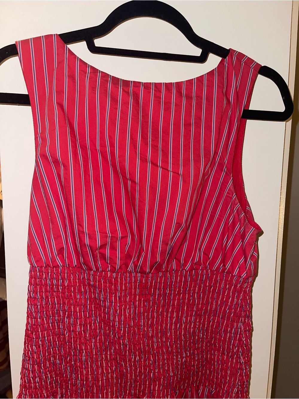 Princess Polly Red Striped Maxi Dress